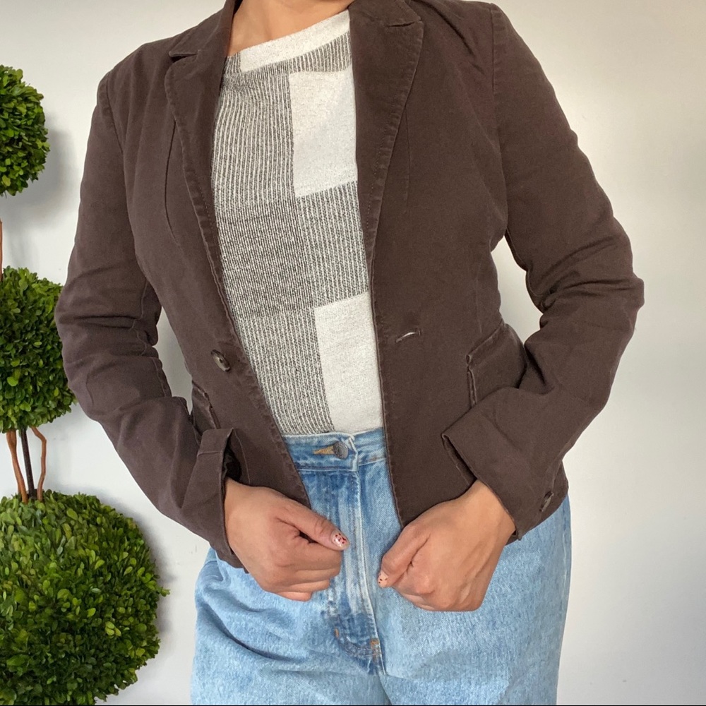 BANANA REPUBLIC Women’s brown Blazer 
Size: 8